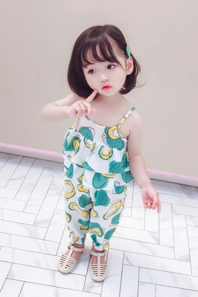 Moodne trükiga lastekomplekt