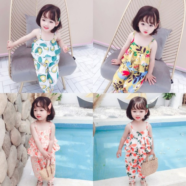 Moodne trükiga lastekomplekt