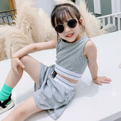 Naiste kaheosaline spordikomplekt elastse vöökohaga