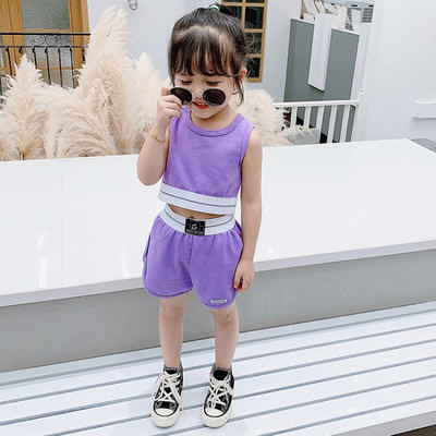 Naiste kaheosaline spordikomplekt elastse vöökohaga