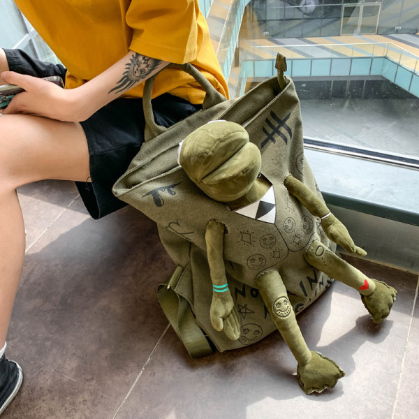 Új modell mindennapi hátizsák 3D elemmel - férfiak és nők számára egyaránt