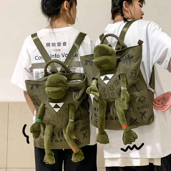 Új modell mindennapi hátizsák 3D elemmel - férfiak és nők számára egyaránt