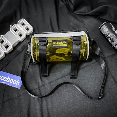 Modern férfi átlátszó táska hosszú füllel