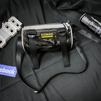 Modern férfi átlátszó táska hosszú füllel