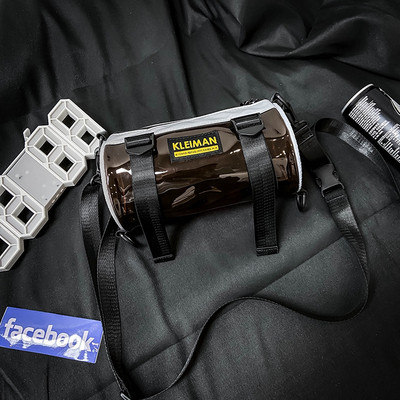 Modern férfi átlátszó táska hosszú füllel