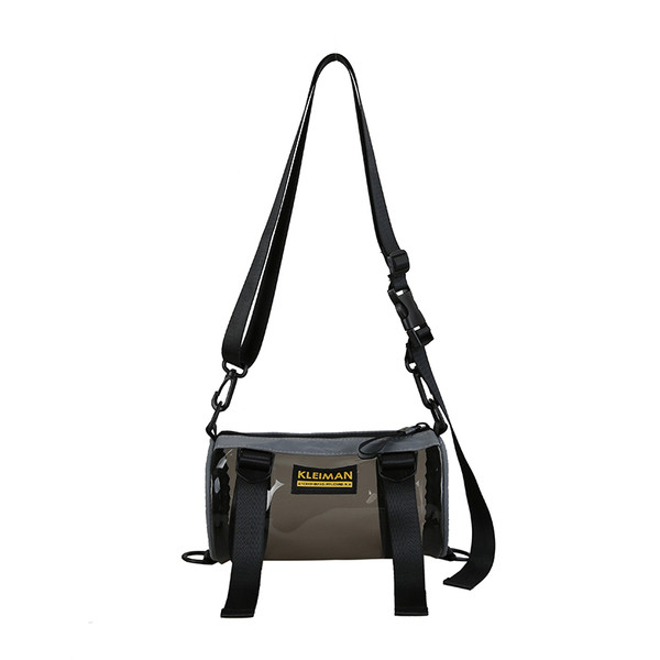 Ανδρική διαφανή τσάντα με μακριά λαβή