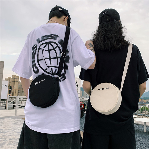 Meeste ümmargune pika sangaga kott