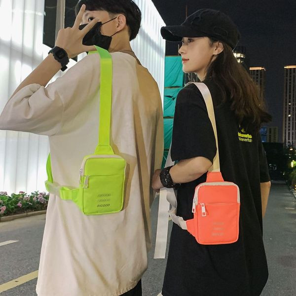 Geantă de umăr mică pentru bărbați cu inscripție