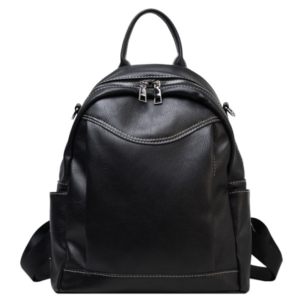 Napi női hátizsák cipzárral és rövid fogantyúval