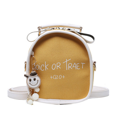 Új modell eko bőrből készült női hátizsák elemmel - felirattal