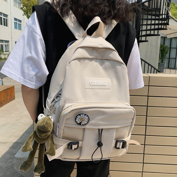 Sport és mindennapi hátizsák nagy elülső zsebbel - alkalmas férfiak és nők számára