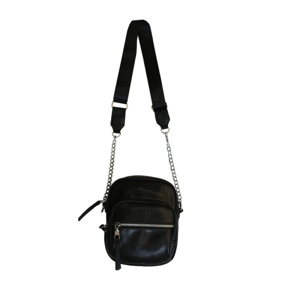 Öko-nahast moodne, lukuga meeste kott