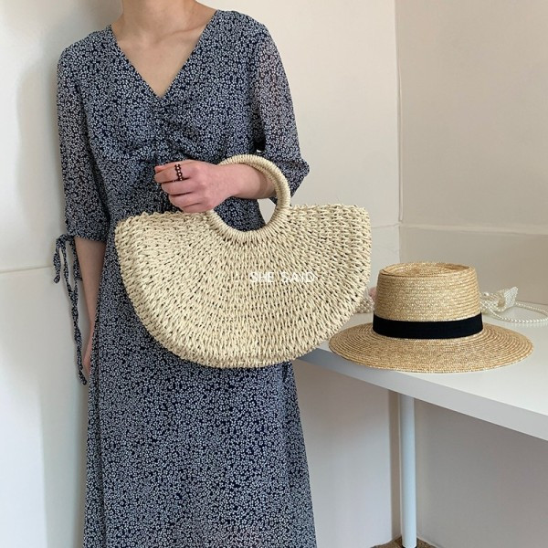 Uus mudel naiste õlgkott sobib randa