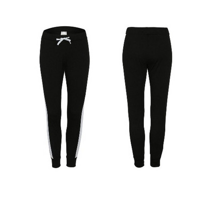 Sieviešu sporta legingi ar apmalēm un saitēm