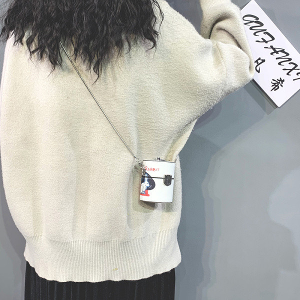 Új modell női kistáska vas fogantyúval