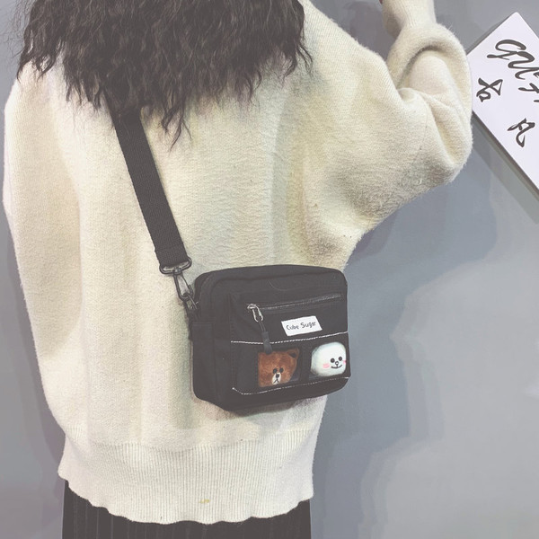 Napi női táska négyzet alakú