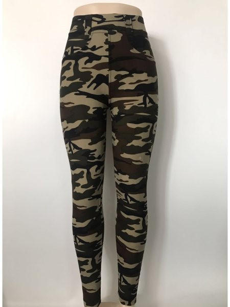 Terepszínű női leggings