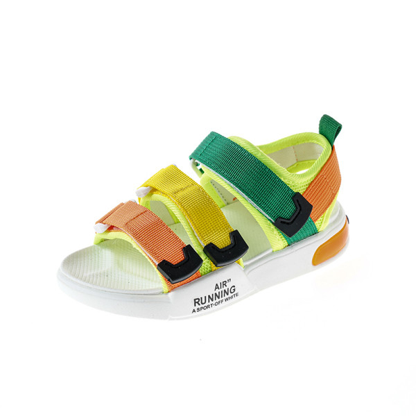 Színes gyerekszandál matricákkal fiúknak és lányoknak