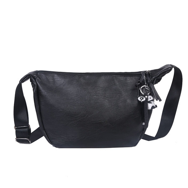 Γυναικεία έκο δερμάτινη τσάντα ώμου με ρυθμιζόμενη λαβή