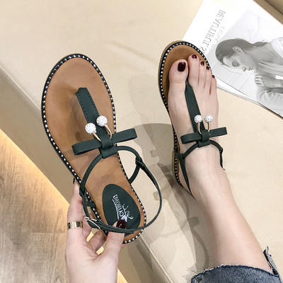 Ikdienas sieviešu sandales virs purngala ar metāla apdari