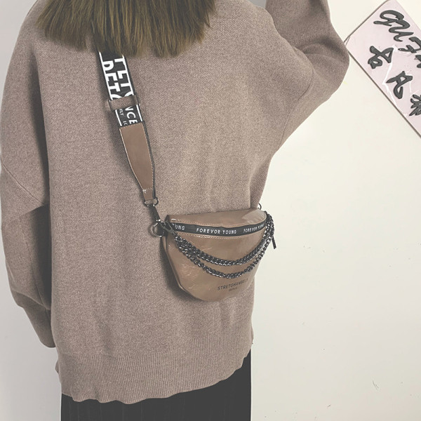 Modern női táska derékra és vállra