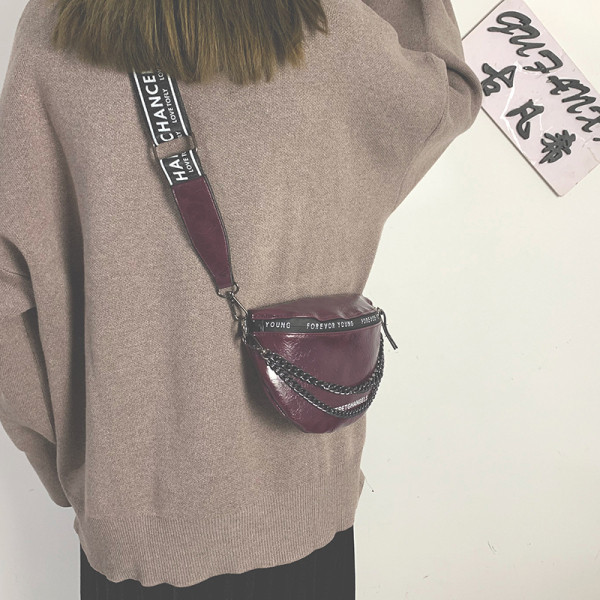 Modern női táska derékra és vállra