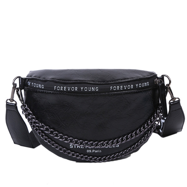 Modern női táska derékra és vállra