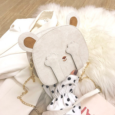 Új modell női táska fém fogantyúval és 3D elemmel