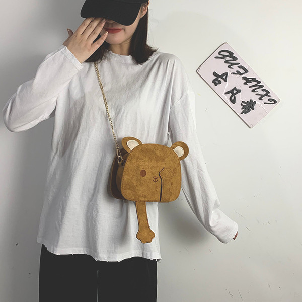 Új modell női táska fém fogantyúval és 3D elemmel