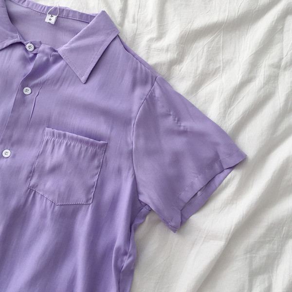 Ikdienas sieviešu krekla plats modelis ar kabatu