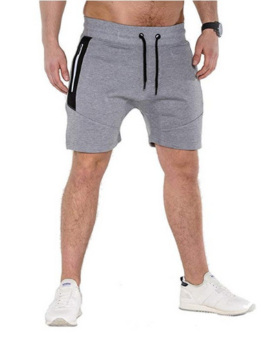 Meeste vabaaja spordipüksid lukuga