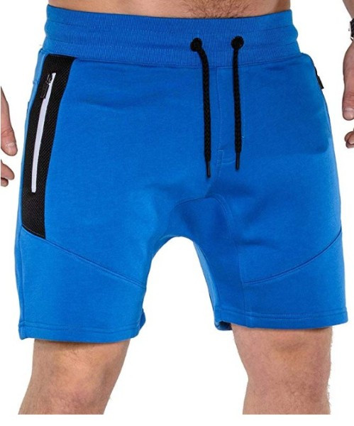 Meeste vabaaja spordipüksid lukuga