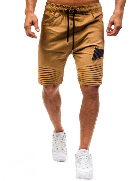 Meeste jooksvad lühikesed püksid 3/4 pikkusega lipsudega