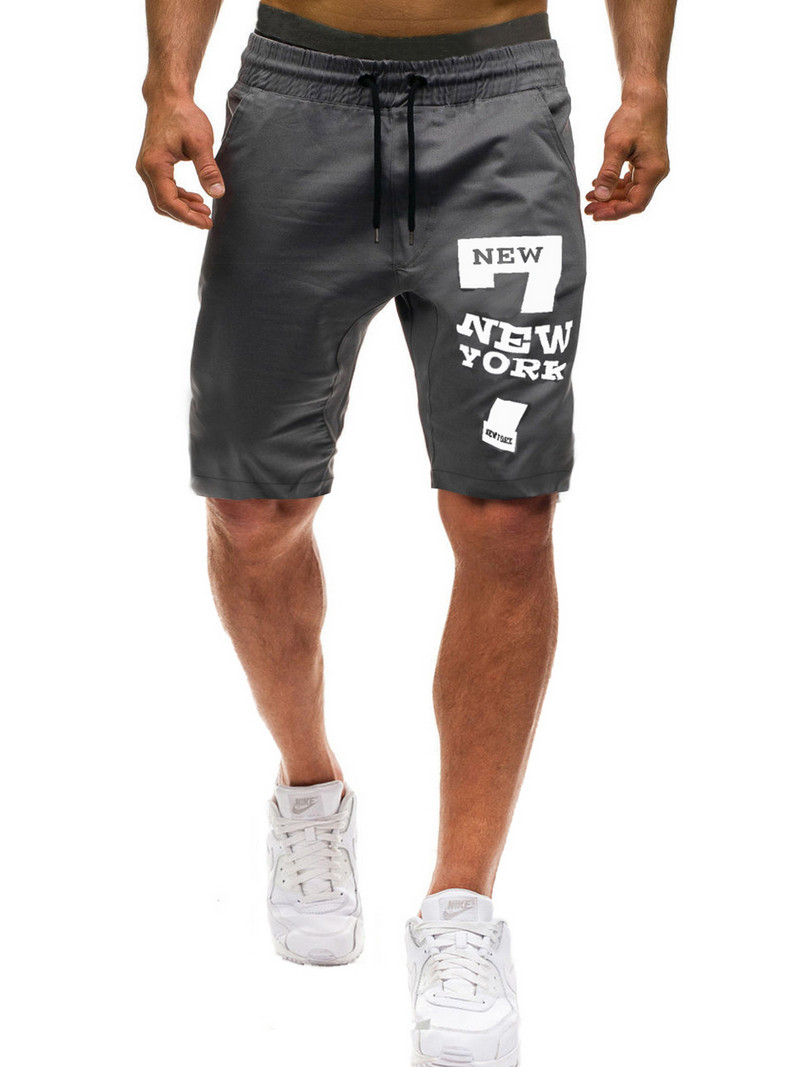 Vīriešu ikdienas sporta šorti ar aplikāciju