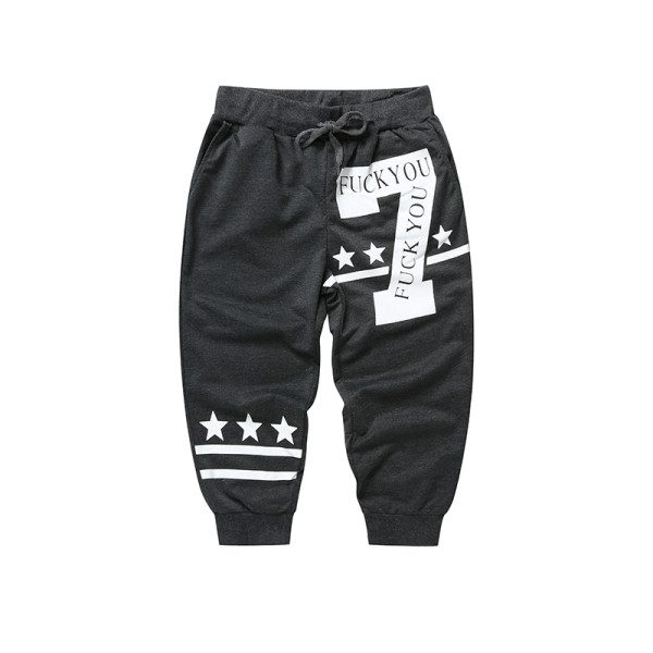 Férfi alkalmi nadrág 7/8 hosszúságú rátéttel