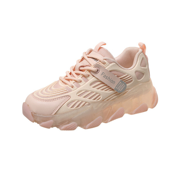 Γυναικεία αθλητικά αθλητικά παπούτσια με τραχιά σόλα
