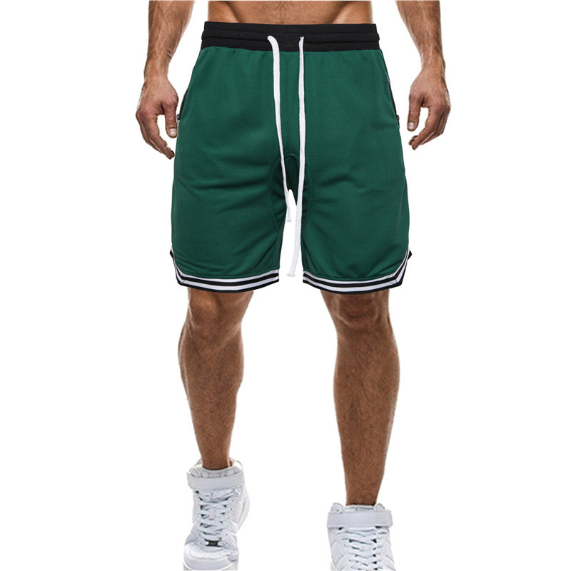 Meeste vabaaja lühikesed lipsudega lühikesed püksid