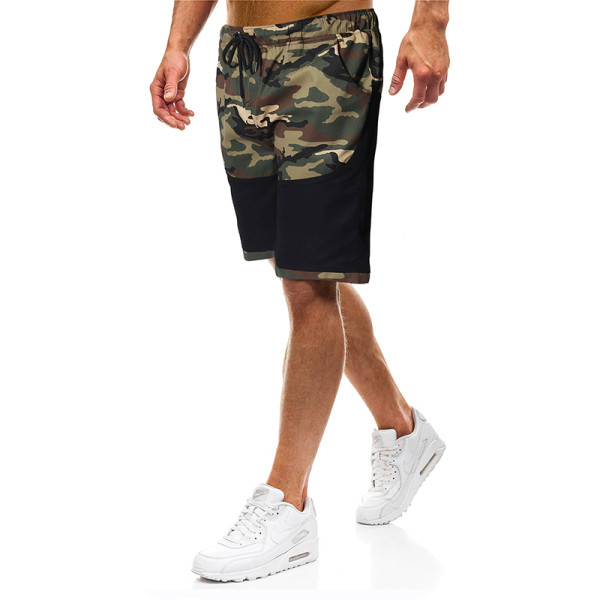 Férfi aktuális rövid terepszínű rövidnadrág