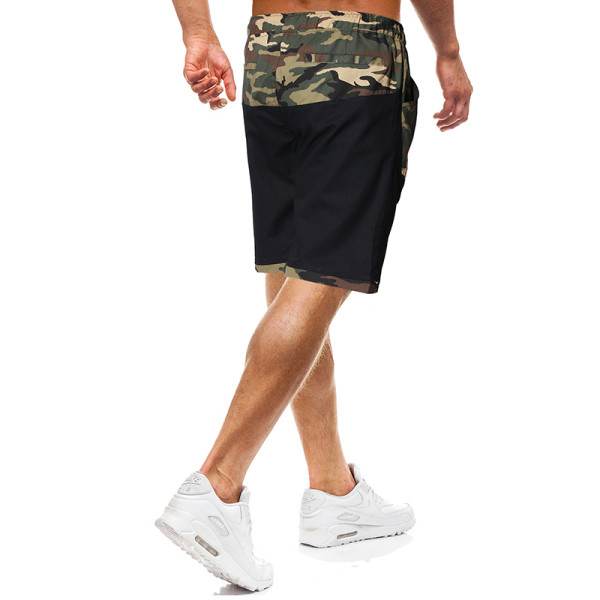 Férfi aktuális rövid terepszínű rövidnadrág