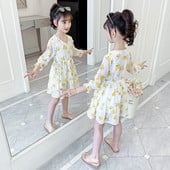 Modern, nyomott nyári gyerekruha