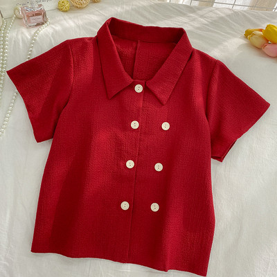 Alkalmi női sifon ing klasszikus gallérral