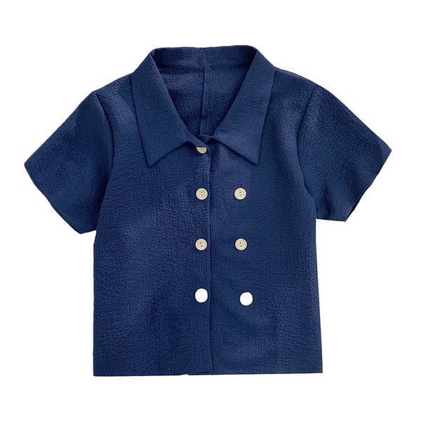 Alkalmi női sifon ing klasszikus gallérral