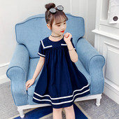 Nyári gyerekruha O-nyakkal