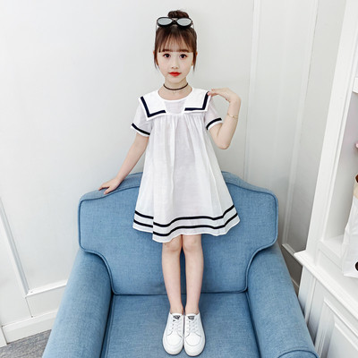 Nyári gyerekruha O-nyakkal