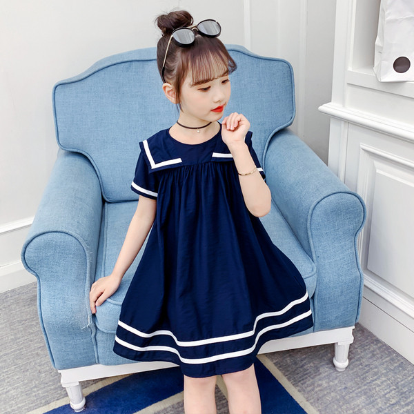 Nyári gyerekruha O-nyakkal