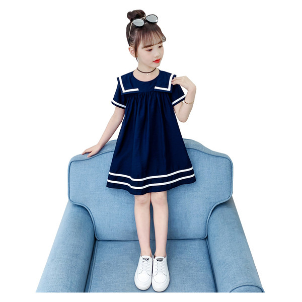 Nyári gyerekruha O-nyakkal