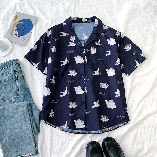 Casual γυναικείο πουκάμισο με τσέπη και κλασικό κολάρο