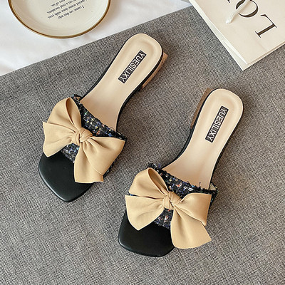 Naiste moodsad lameda talla ja pruuni paelaga sussid