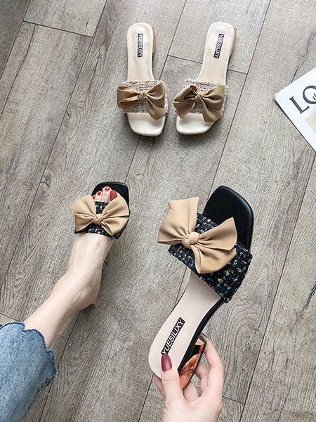 Naiste moodsad lameda talla ja pruuni paelaga sussid