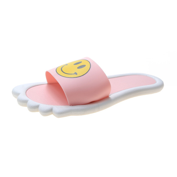 Női gumipapucs lapos talppal és rátéttel